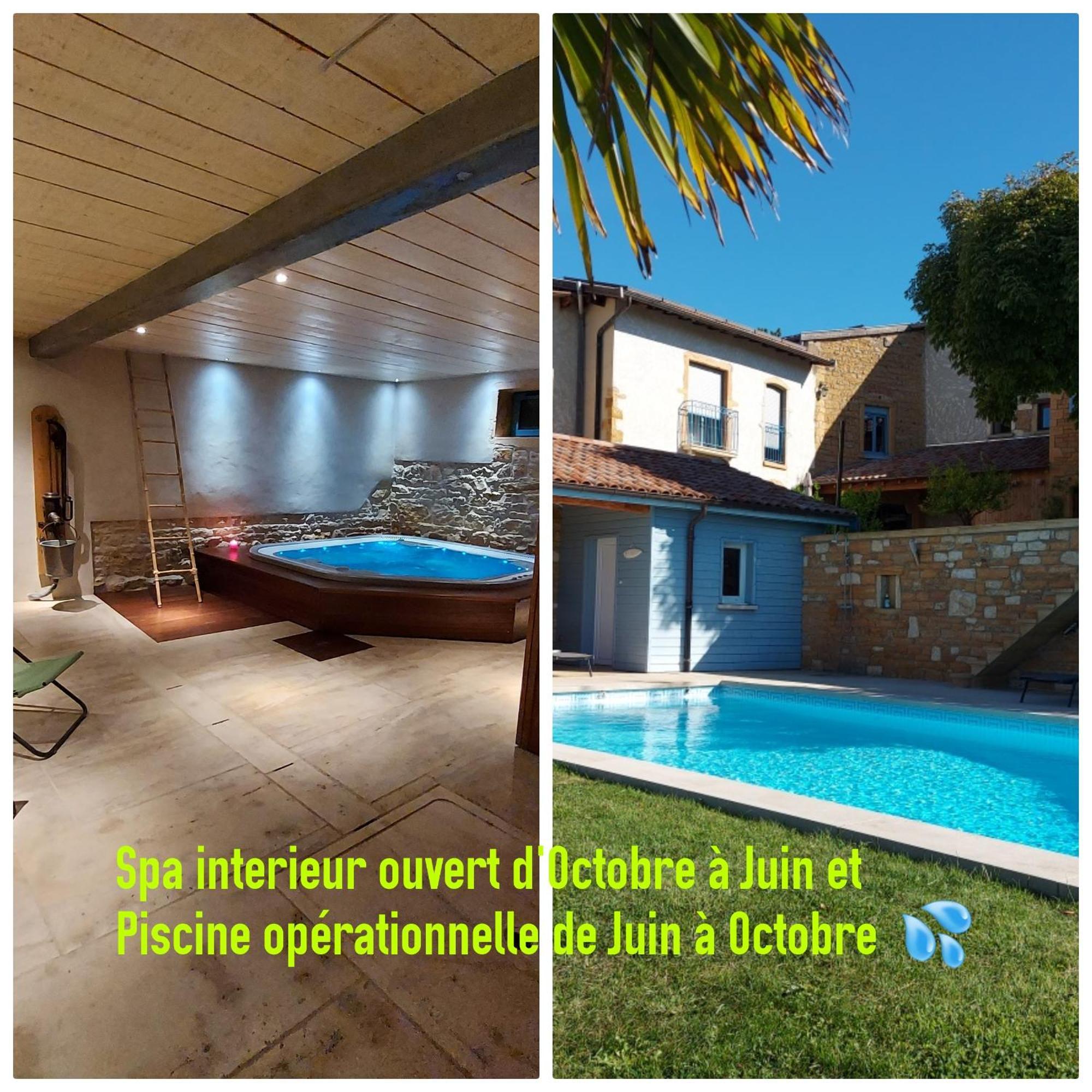 Gite Stone & Spa Chasselay Экстерьер фото